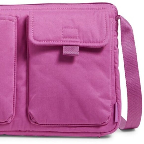 Vera Bradley Cotton ReImagined Utility Small Crossbody Bag ~ Rich Orchid ~ NWT - Picture 3 of 3